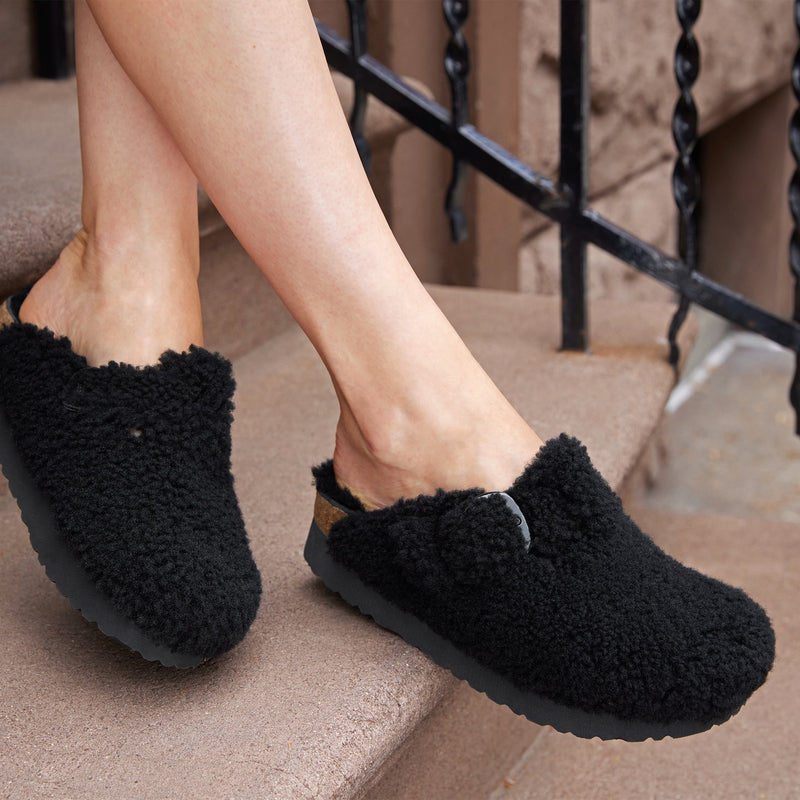 PEAU LAINE TEDDY BOSTON - NOIR - PEAU LAINE LAINE
