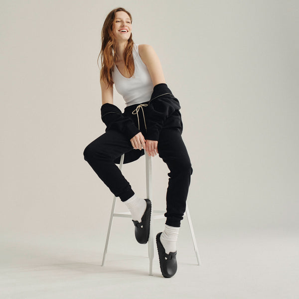 EVA BOSTON CLOG - BLACK - EVA