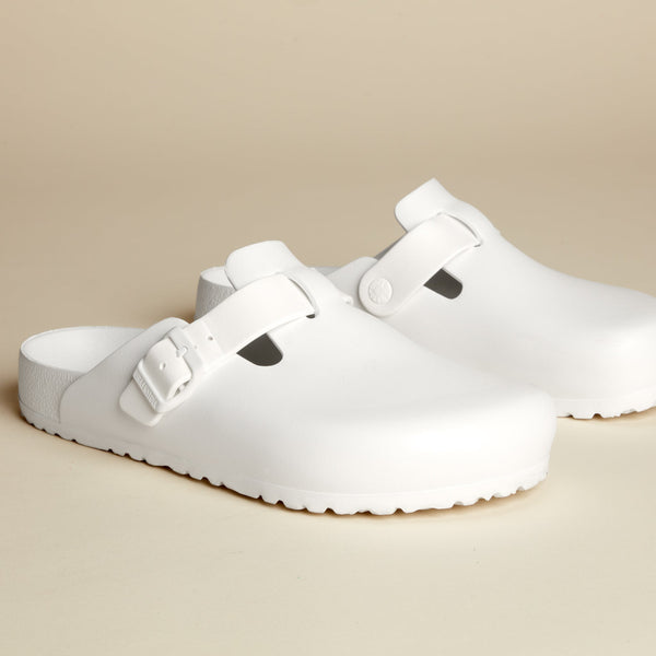 EVA BOSTON CLOG - WHITE - EVA