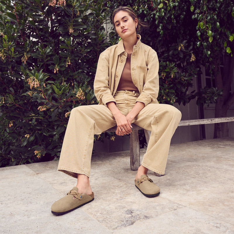BOSTON BRAID - TAUPE - SUEDE